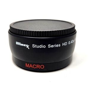 Ultimaxx 58mm Wide Angle Macro Lens Japan Optics Steel Barrel Photography Gear